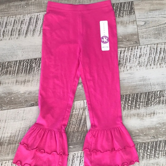 girls ruffle pants